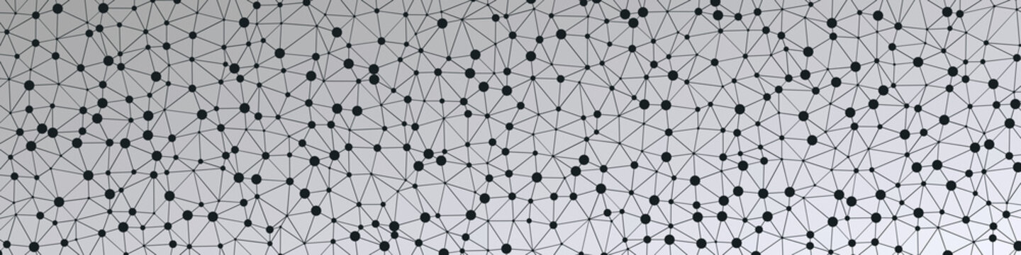 Abstract Low Polygon gradient Generative Art background illustration