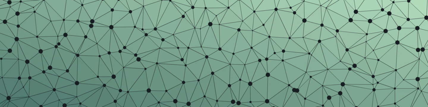Abstract Low Polygon gradient Generative Art background illustration