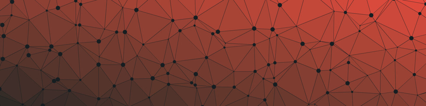 Abstract Low Polygon gradient Generative Art background illustration