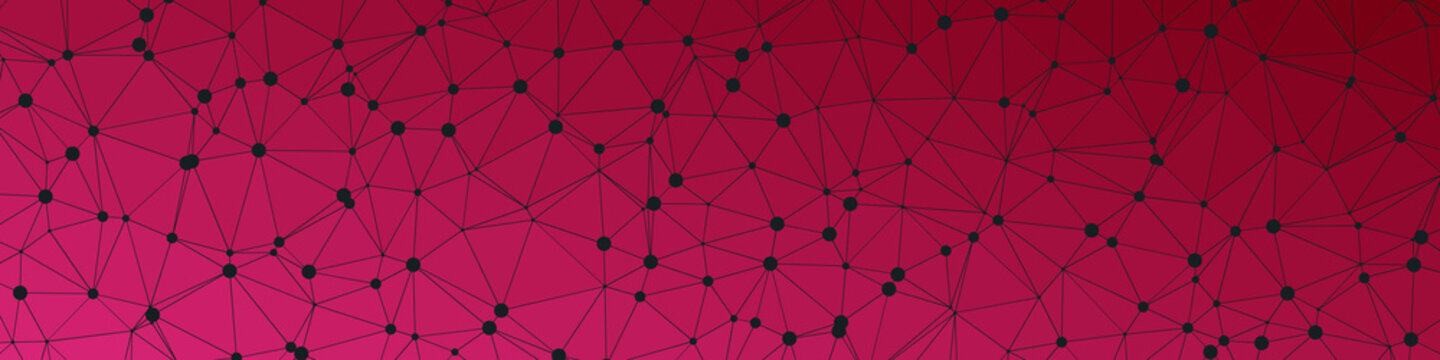 Abstract Low Polygon gradient Generative Art background illustration