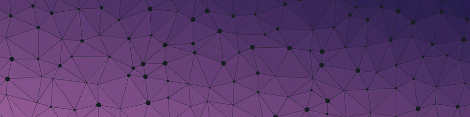 Fototapeta premium Abstract Low Polygon gradient Generative Art background illustration