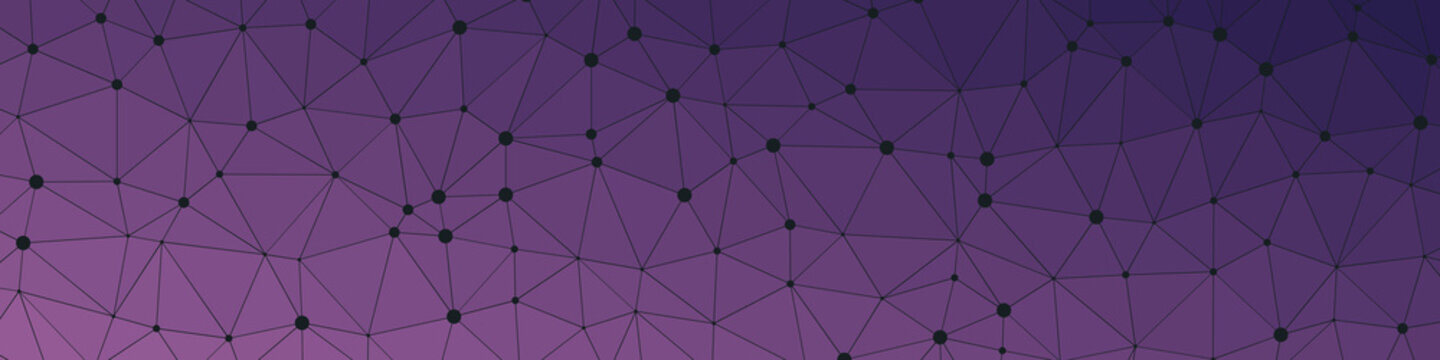 Abstract Low Polygon gradient Generative Art background illustration
