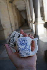 Natural spring cups in Karlovy Vary