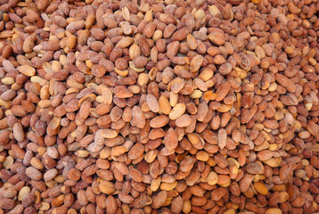 Fresh Peanuts in a Market in Morocco