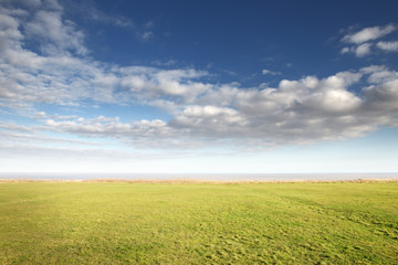 Fototapeta na wymiar walton on the naze seaside landscape