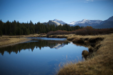 lake in mountains