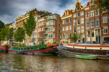 Amsterdam Canal Scene 3