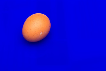 Chicken eggs, raw eggs freshly picked from the farm