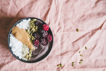 Acai Fresh Fruit Smoothie Bowl