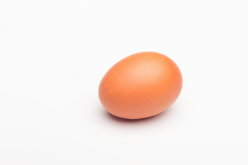 Chicken eggs, raw eggs freshly picked from the farm