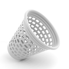 Recycle bins for office trash.