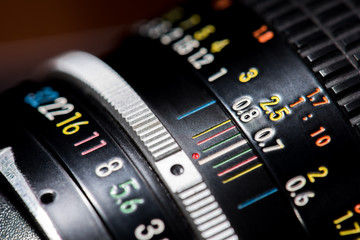 Lens photo scale