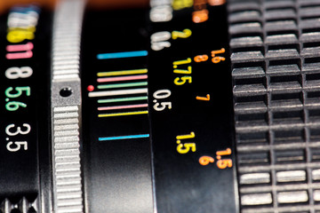 Lens photo scale