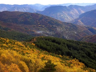 autumn in the mountains