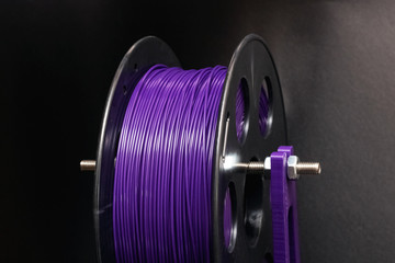 Coil with plastic for printing on a 3D printer