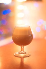 glasse of coffee cocktail