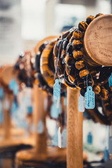 Bracelets in store in Mauritius