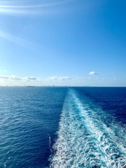 sea and blue sky