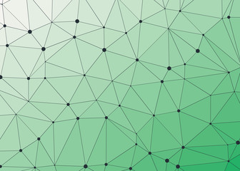 Obraz premium Abstract Low Polygon gradient Generative Art background illustration