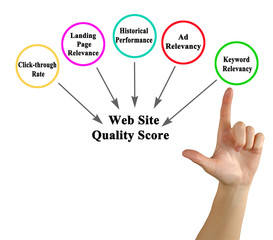 Elements of Web Site Quality Score