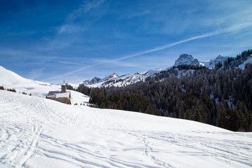 Fototapeta premium Grand-Bornand