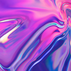 Holographic iridescent fluid background,rainbow purple pastel abstract art 
