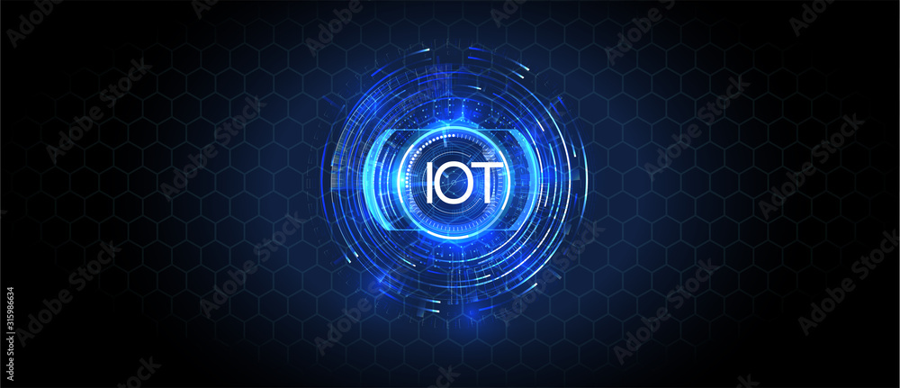 Poster 5g network wireless technology vector illustration. iot concept. internet of things (iot), devices a