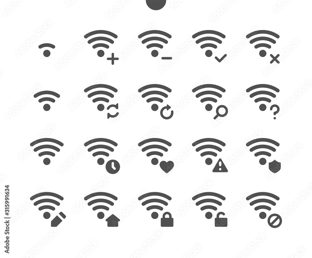 Poster network v5 ui pixel perfect well-crafted vector solid icons 48x48 ready for 24x24 grid for web graph