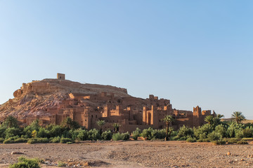 UNESCO World Heritage Kasbah Ait Ben Haddou in Ouarzazate, Morocco