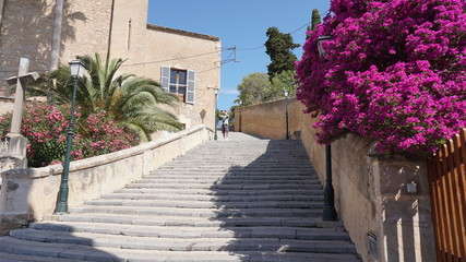 Fototapeta na wymiar Treppe auf Mallorca