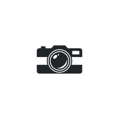Camera icon template color editable. photo camera, snapshot photography symbol vector sign isolated on white background illustration for graphic and web design.