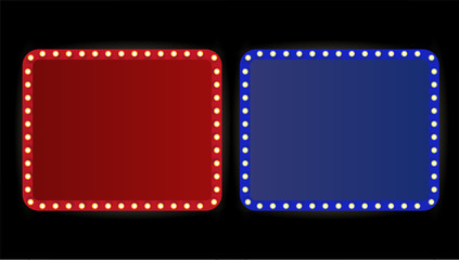 Versus screen design.  Vector illustration