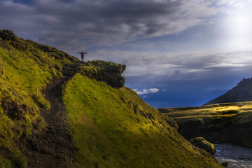 Fototapeta na wymiar Islandia