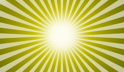 Fototapeta premium Fondo amarillo en forma de agujero iluminado con franjas blancas