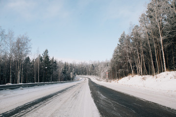 Winter road 