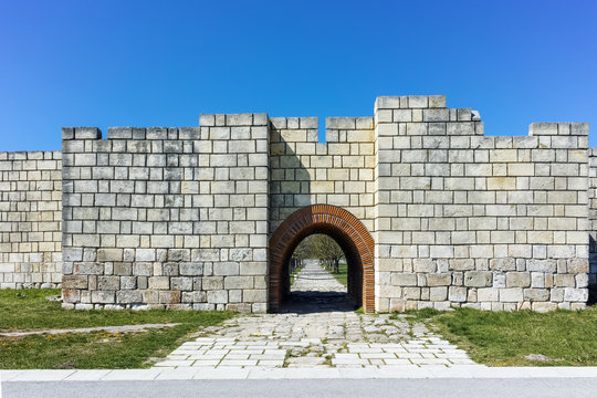 The capital city of the First Bulgarian Empire Fortress Pliska