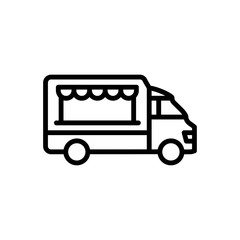 Food truck icon