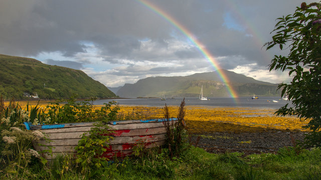 Portree Bay Rainbow