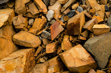 rocks on the beach
