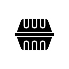 Styrofoam box icon