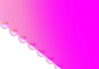 abstract pink and white color heart line pattern cool space background textures