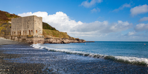 Porthoustock Beach Cornwall England UK Europe