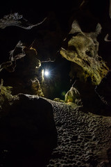 Karst cave in Kamianets Podilsky Ukraine speleology photography