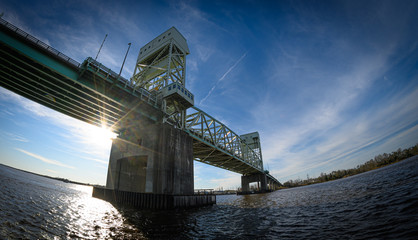Cape Fear Memorial Bridge- Wilmington, NC, USA
