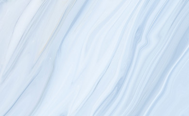 Obraz premium Marble rock texture blue ink pattern liquid swirl paint white dark that is Illustration background for do ceramic counter tile silver gray that is abstract waves skin wall luxurious art ideas concept.