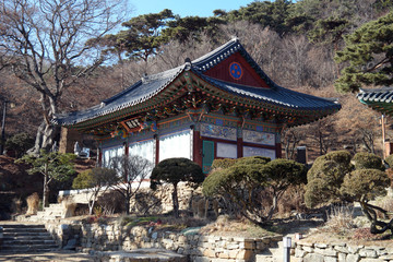 Obraz premium Jeondeungsa Buddhist Temple of South Korea