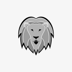 vector illustration of a lion