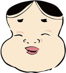 浮世絵　お面　その4