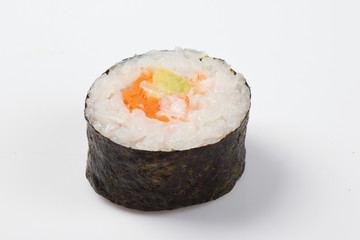 sushi on white plate