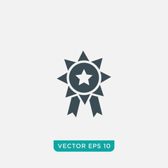 Rosette Icon Design, Vector EPS10